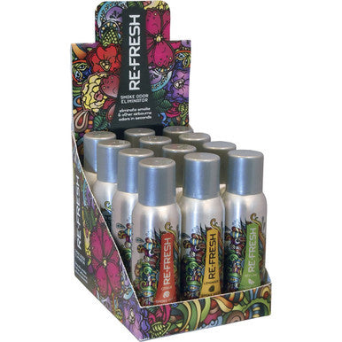 12ct. 4 oz Asst. Re-fresh Smoke Odor Eliminator