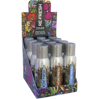 12ct. 4oz  Asst Re-fresh Smoke Odor Eliminator