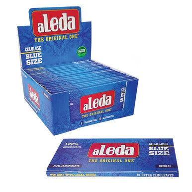 20 Ct. Aleda Blue Cellulose Papers (44mm x 110mm)