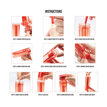 10ct Flower Tower - Roller, Grinder, Filler (ALL in 1)