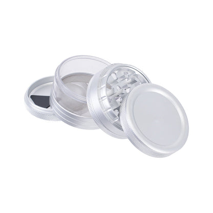 Silver See Through Chamber Grinder