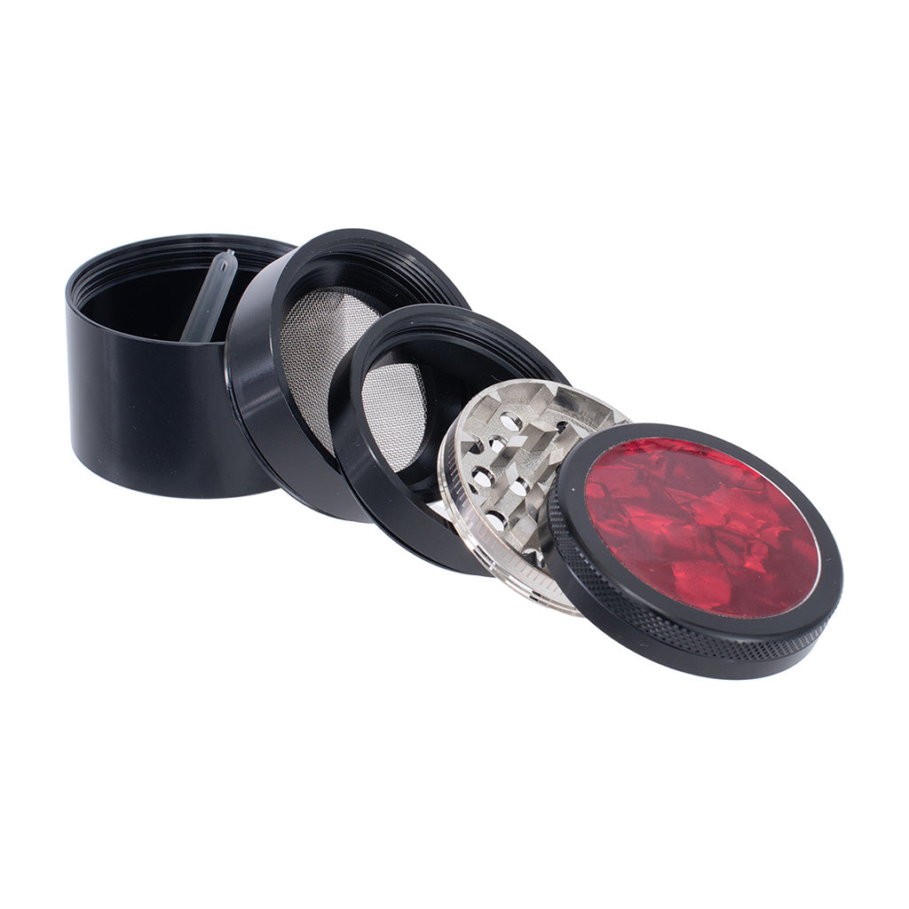 12ct Marble Top 3 Part Grinder with Storage