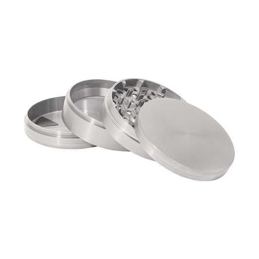 100mm Jumbo Grinder - Silver