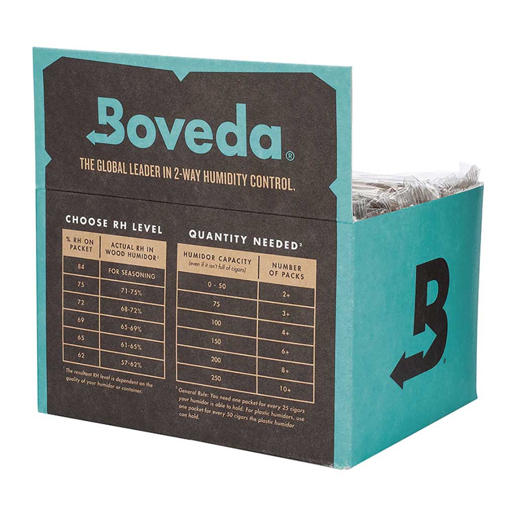 12ct. Large Boveda 58% R H Levels