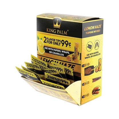 50ct. 2pk. King Palm Terp Filters - Lemon Haze - PP $.99