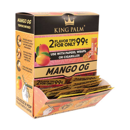 50ct. 2pk. King Palm Terp Filters - Mango OG - PP $.99