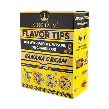 50ct. 2pk. King Palm Terp Filters - Banana Cream