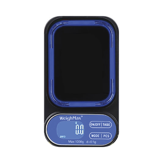 100g Blue LED Weighmax Pocket Scale - .1g