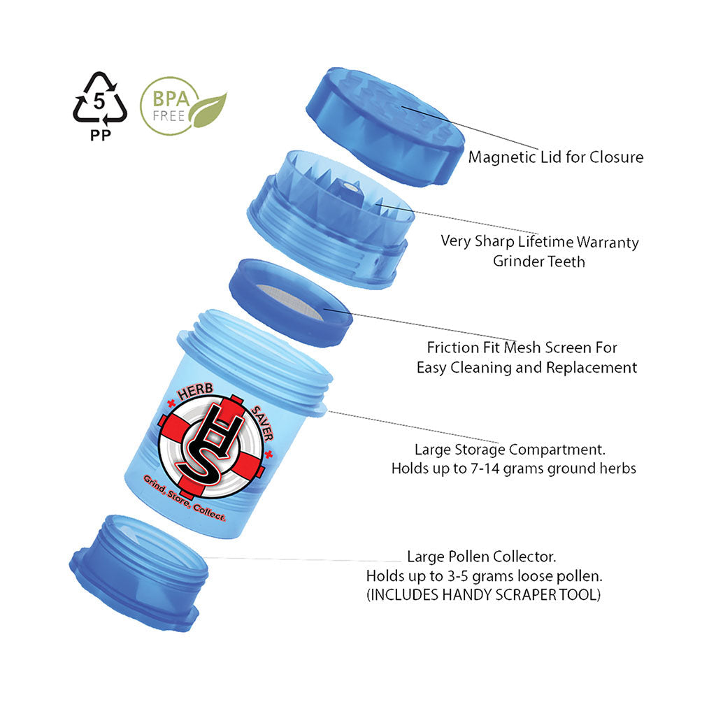 12ct. Small Herb Saver Grinder