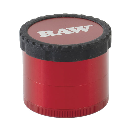 Red Raw Life 4- Piece Grinder.