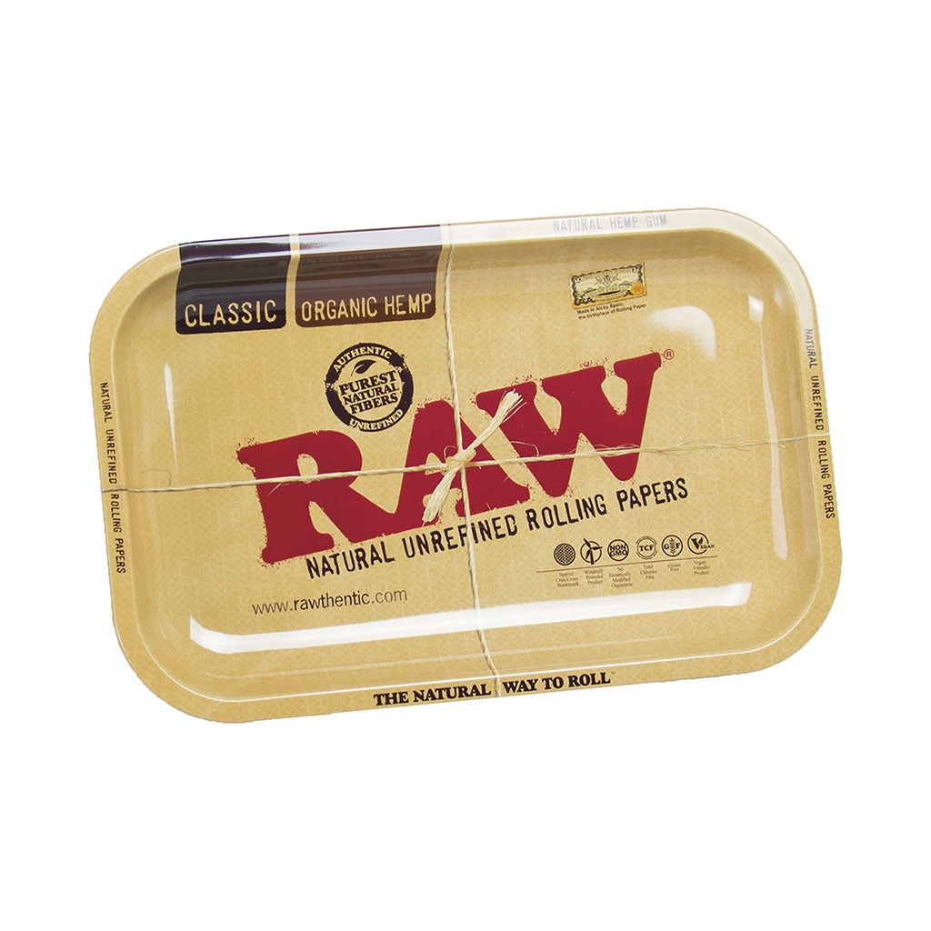 Small Raw Metal Rolling Tray