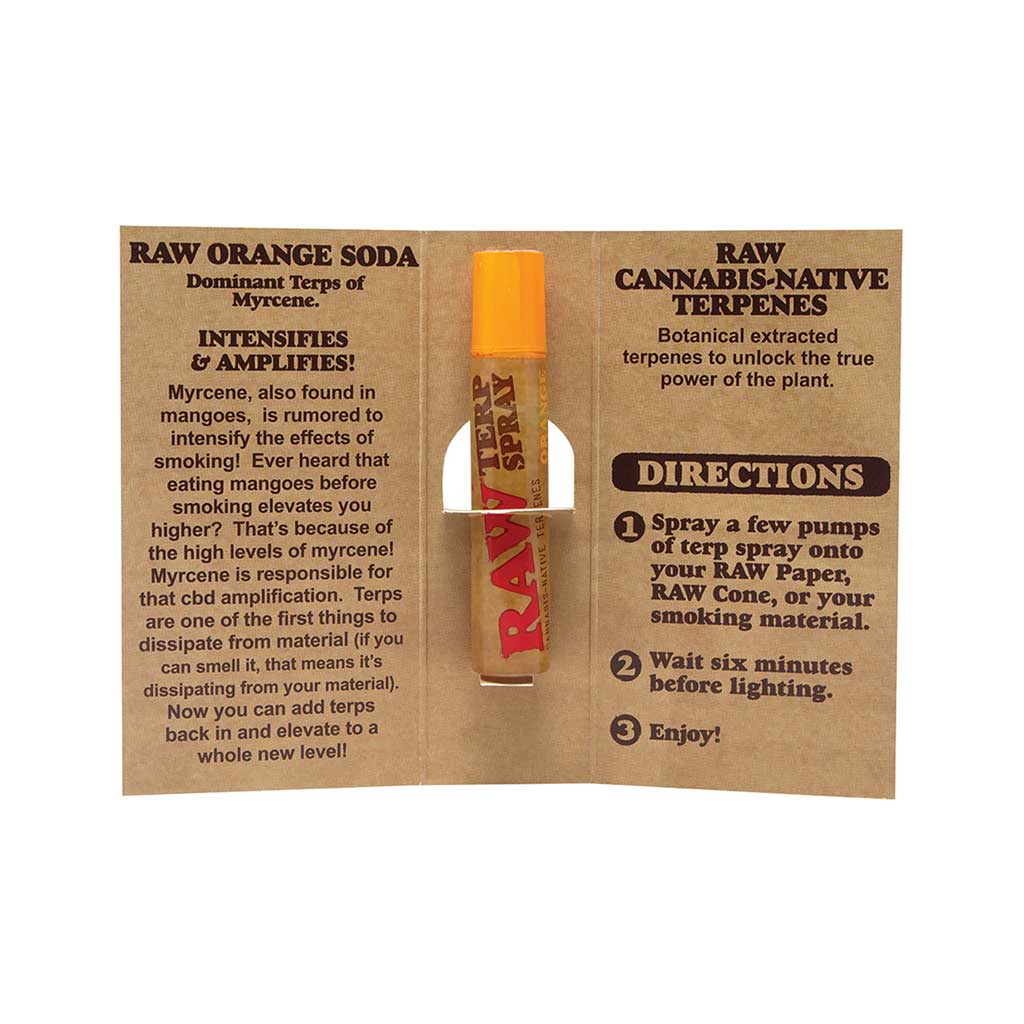 8ct. Raw Terp Spray - Orange Soda