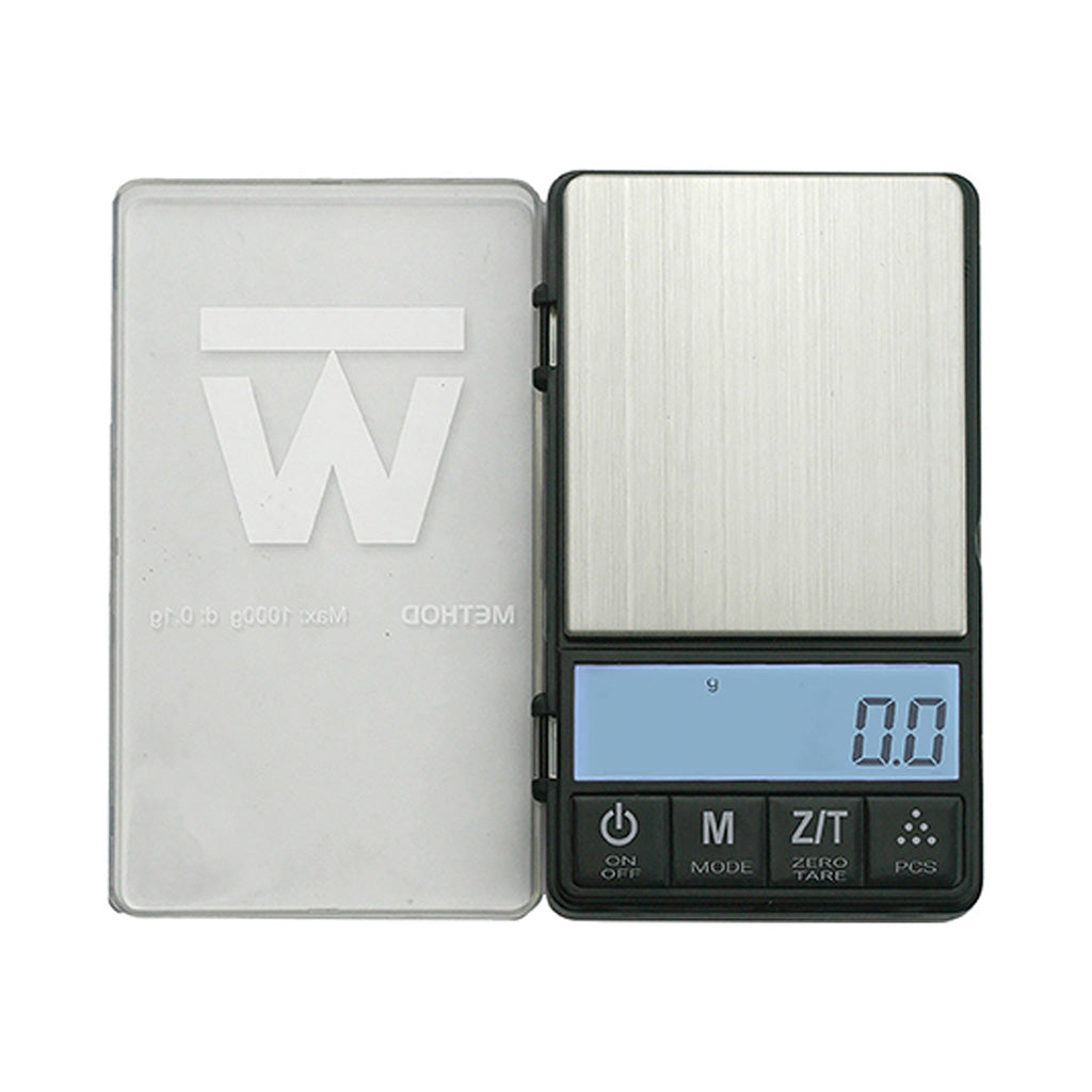 1000g x 0.1g Black/Red Bowl Truweigh Crimson Scale