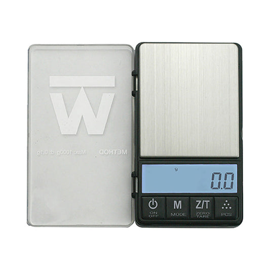 1000g x 0.1g Black/Red Bowl Truweigh Crimson Scale