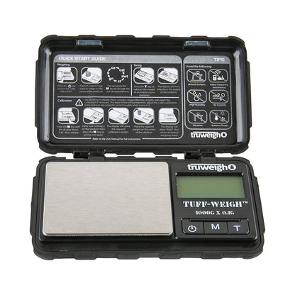 1000g x 0.1g Black Truweigh Tuff Weigh Scale