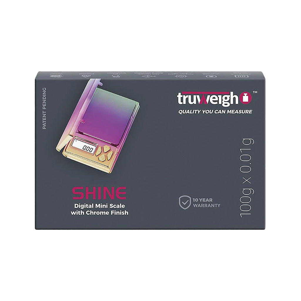 100g x 0.01g Rainbow Truweigh Shine Scale