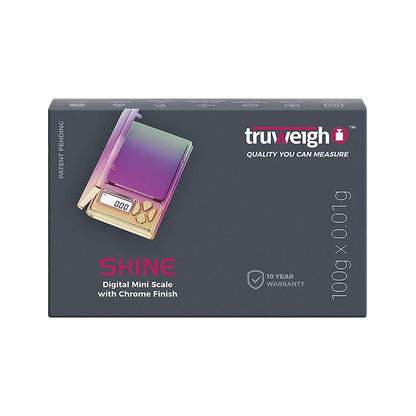 100g x 0.01g Rainbow Truweigh Shine Scale