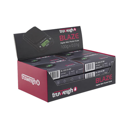 12ct. 100g x 0.01g Blaze Truweigh Scale