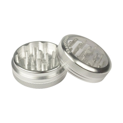2.2" Clear Top 2 Stage SharpStone Silver