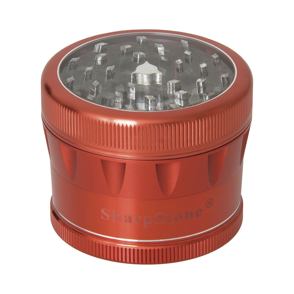 2.2" Clear Top 4 Stage Sharpstone Red V.2.0