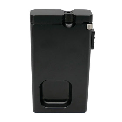 Black Aluminum Dugout with Ashtray