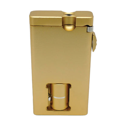 Gold Aluminum Dugout with Pipe
