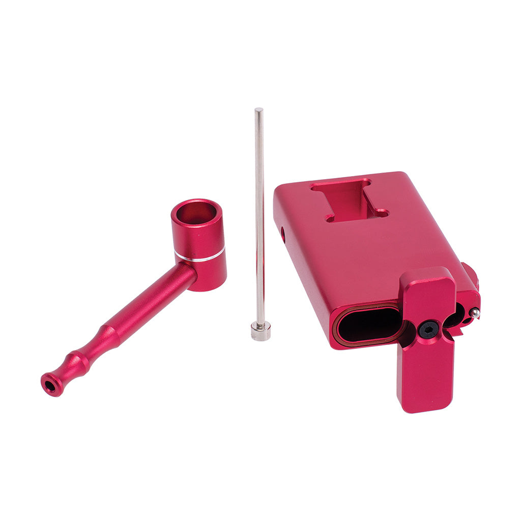 Red Aluminum Dugout with Pipe