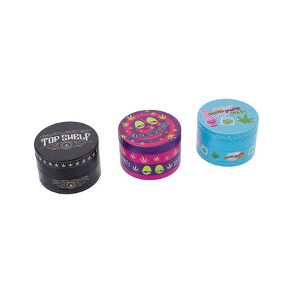 6ct 63mm Wacky Grinders - Leaf Set
