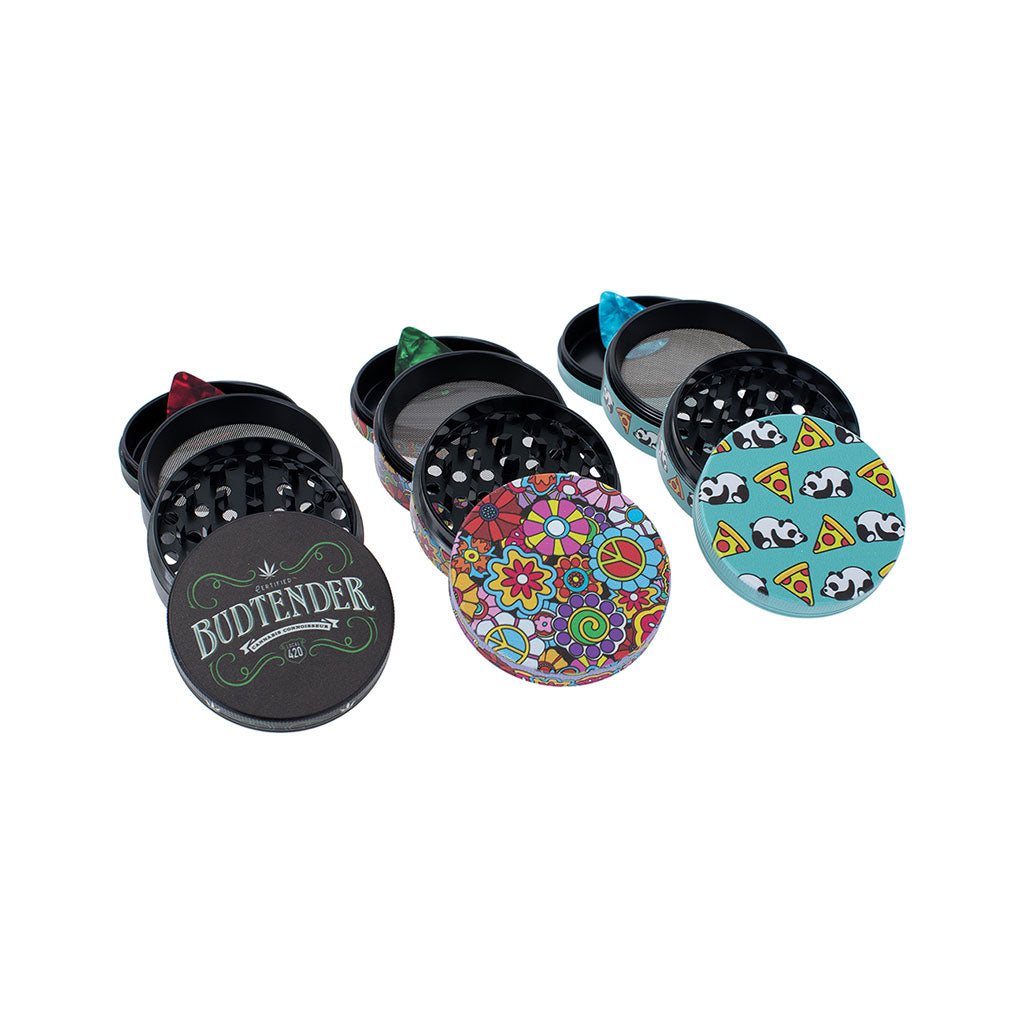6ct 63mm Wacky Grinders - Good Vibes Set