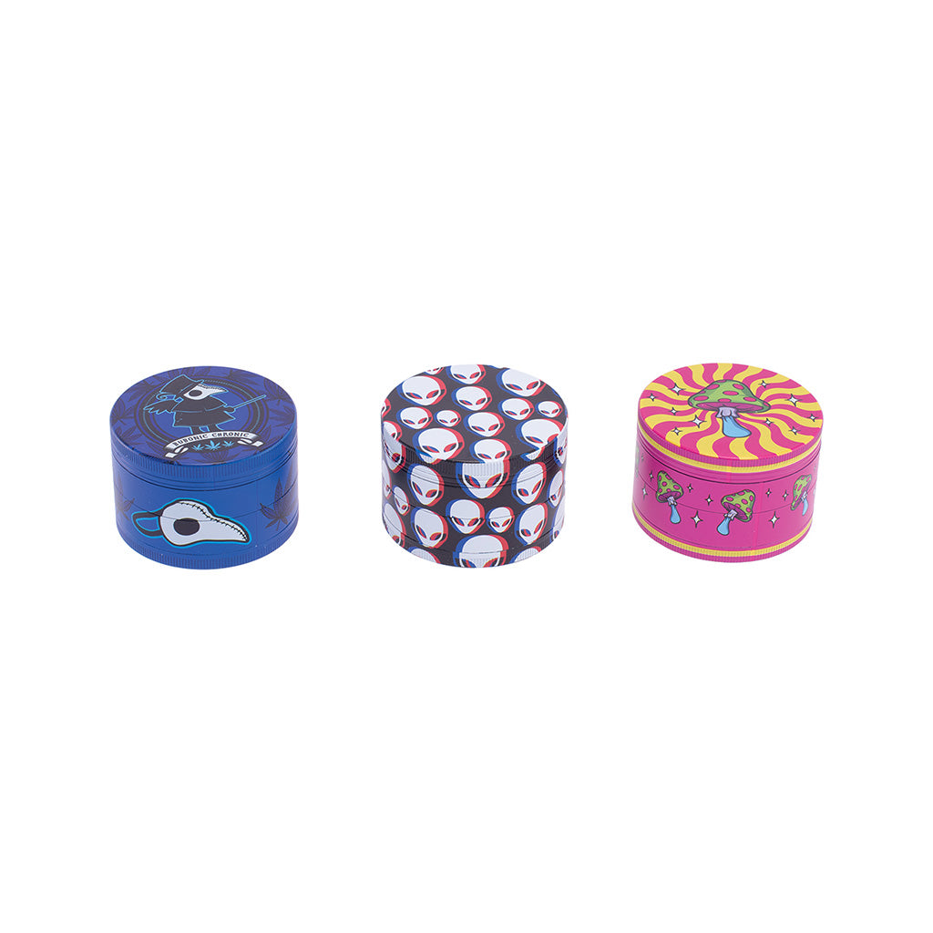 6ct 63mm Wacky Grinders - Mix 3