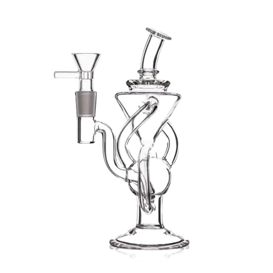 MULTIPLE RECYCLER DOUBLE CHAMBER DAB RIG