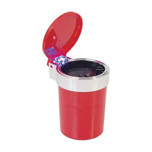 12ct. Asst. Color G/ D Ashtray W/ Led Light
